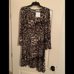Cherish leopard dress